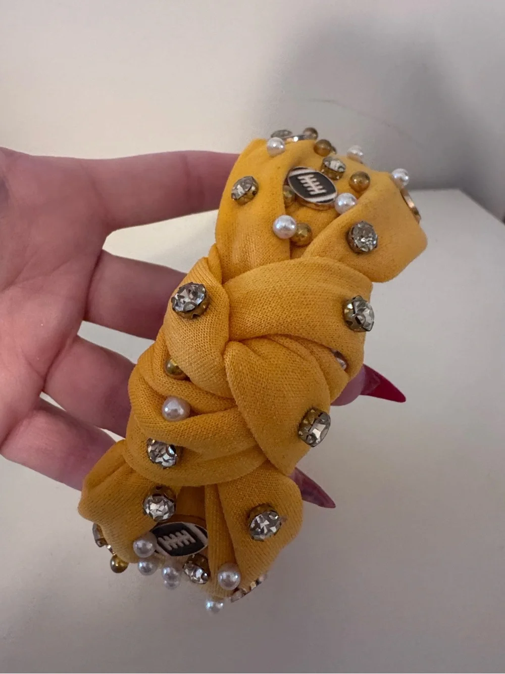Football Knot Headband